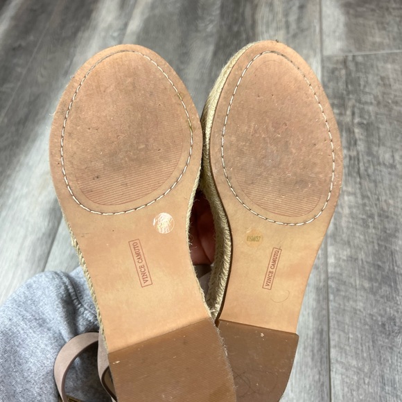 Vince Camuto Mauve Platform Sandals - Picture 9 of 11